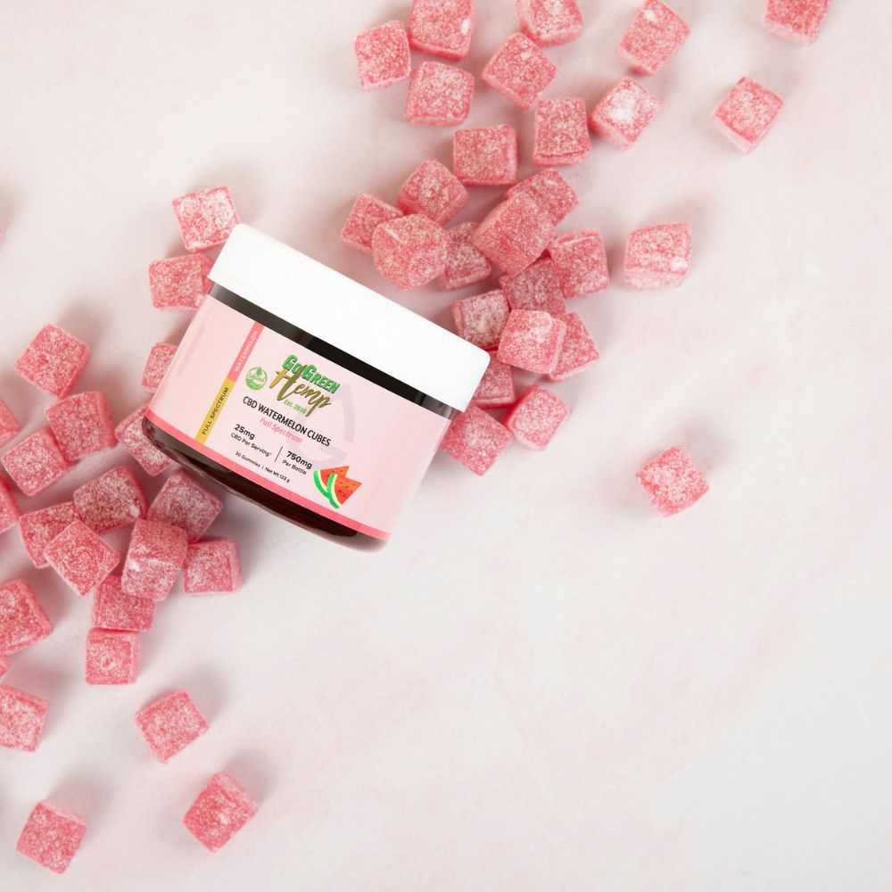 Full Spectrum CBD Gummies 25mg | Watermelon | Vegan