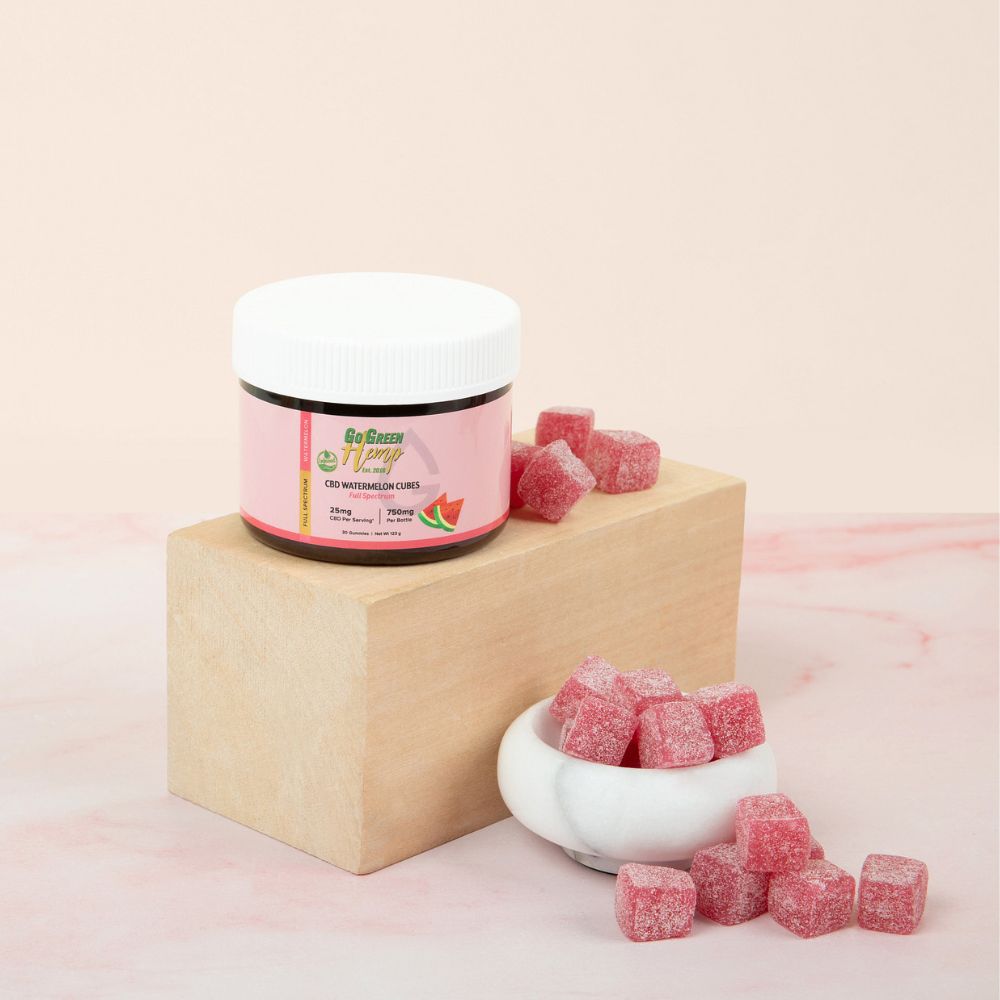 Full Spectrum CBD Gummies 25mg | Watermelon | Vegan