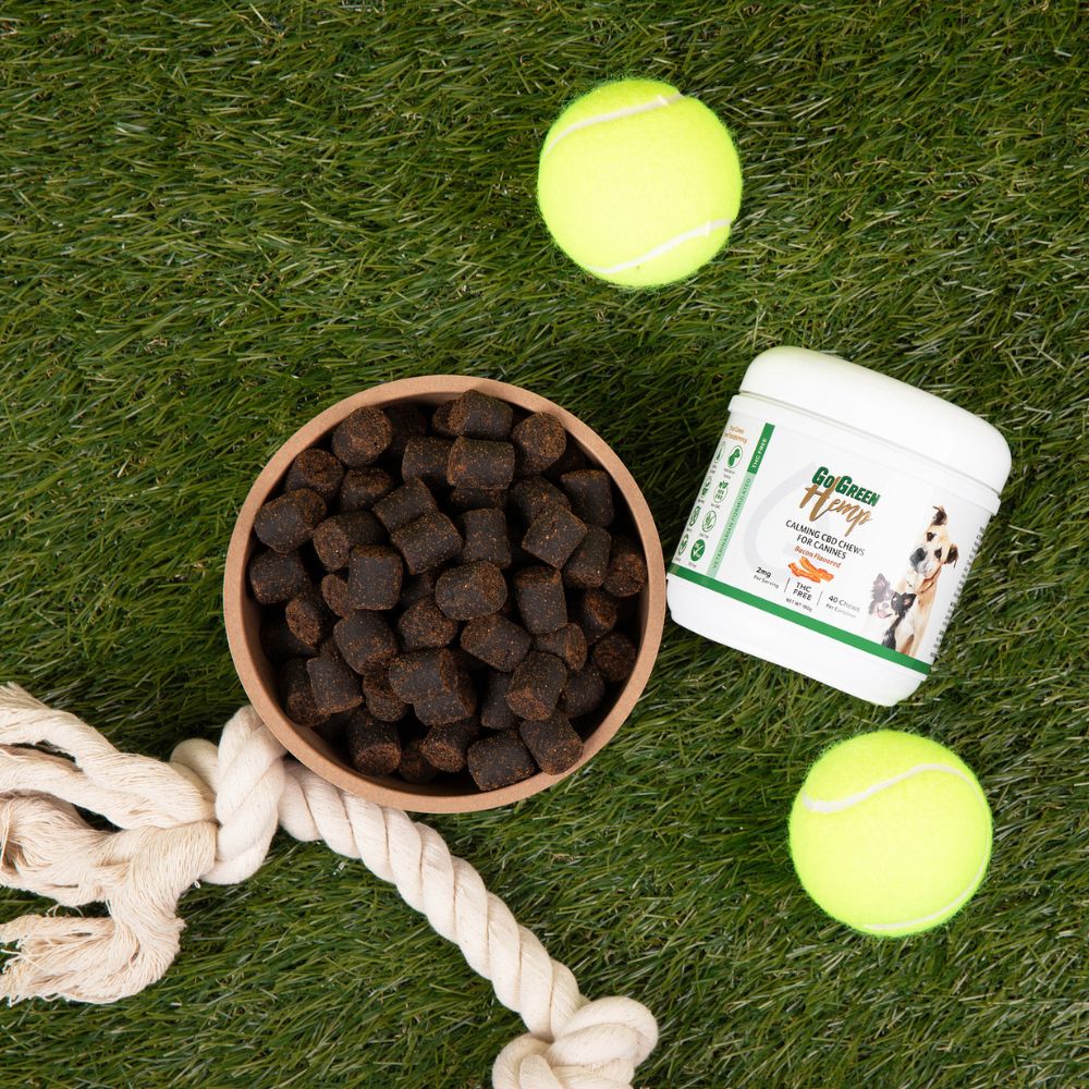 CBD Dog Treats | Vet Formulated Calming Chews | THC-Free
