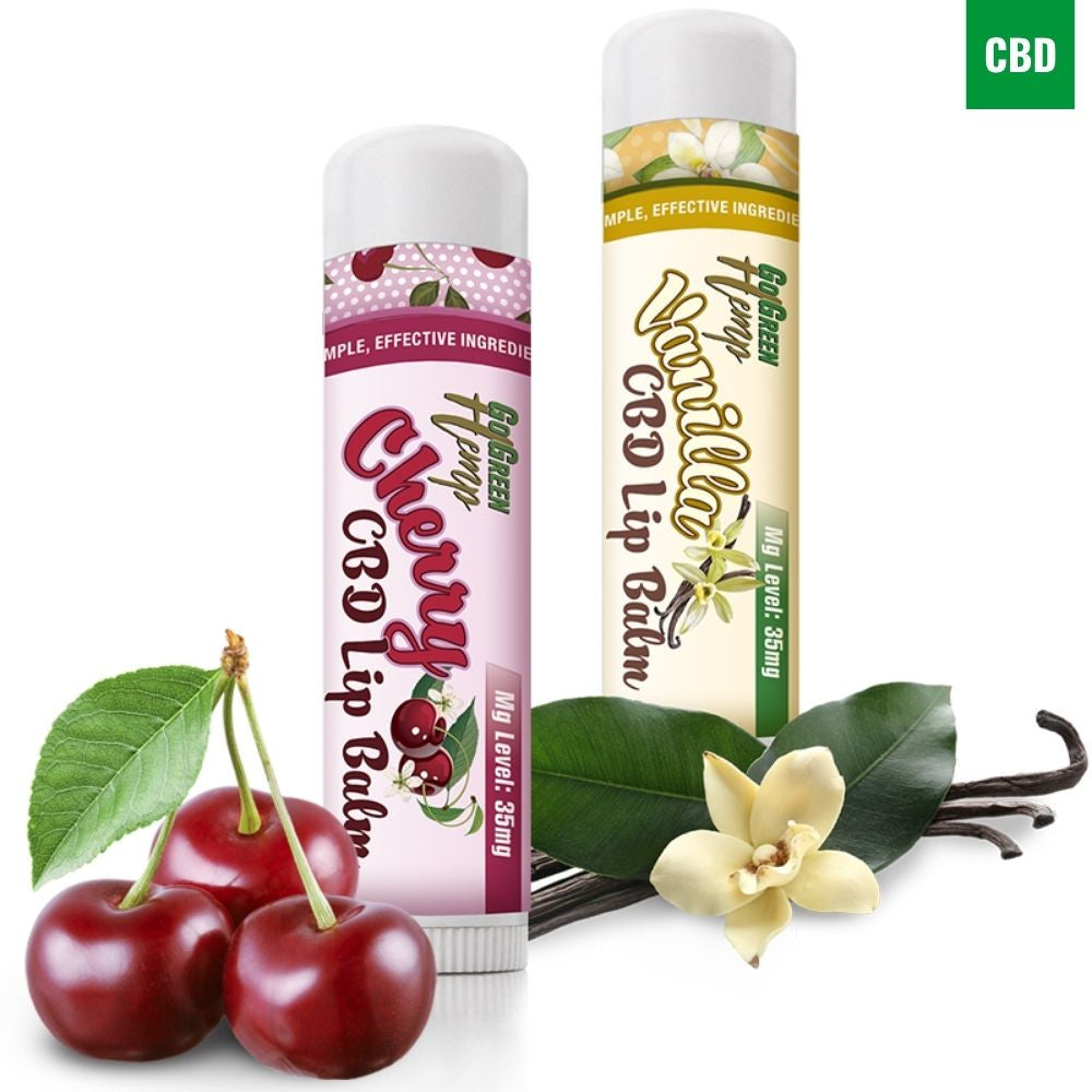 CBD Lip Balm 35mg | Cherry & Vanilla | THC-Free