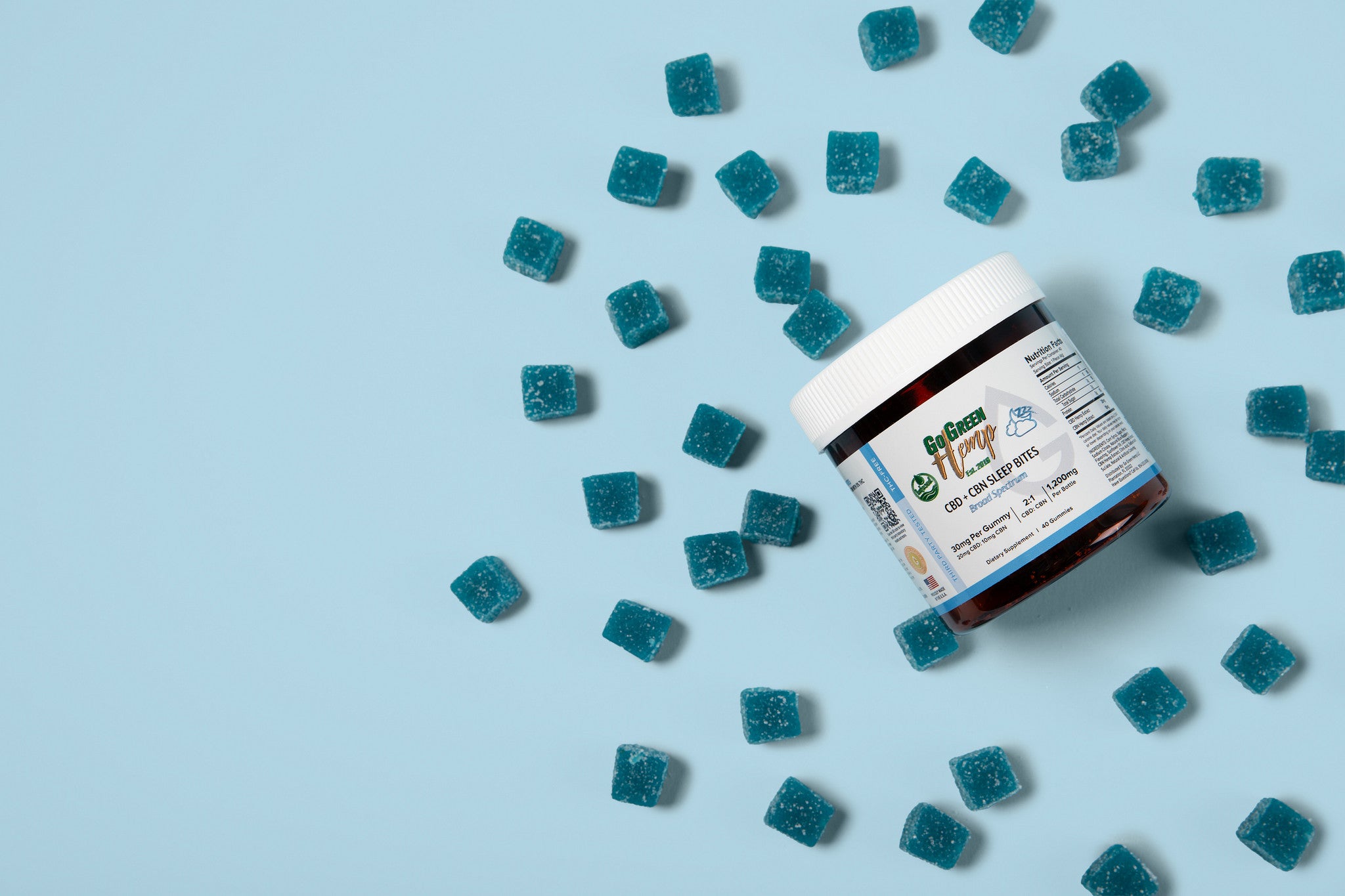 GoGreen Hemp CBN sleep gummies