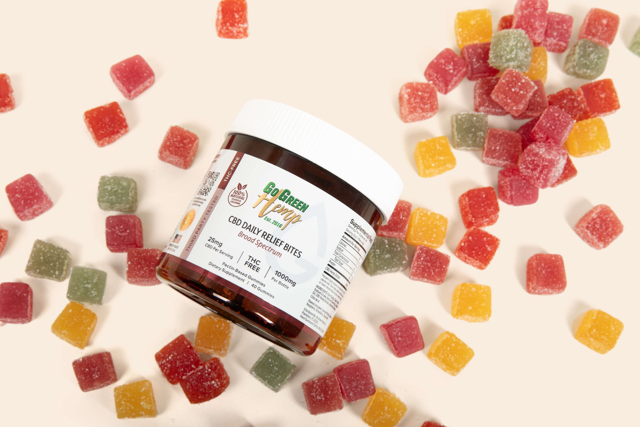 GoGreen Hemp Daily Relief gummies